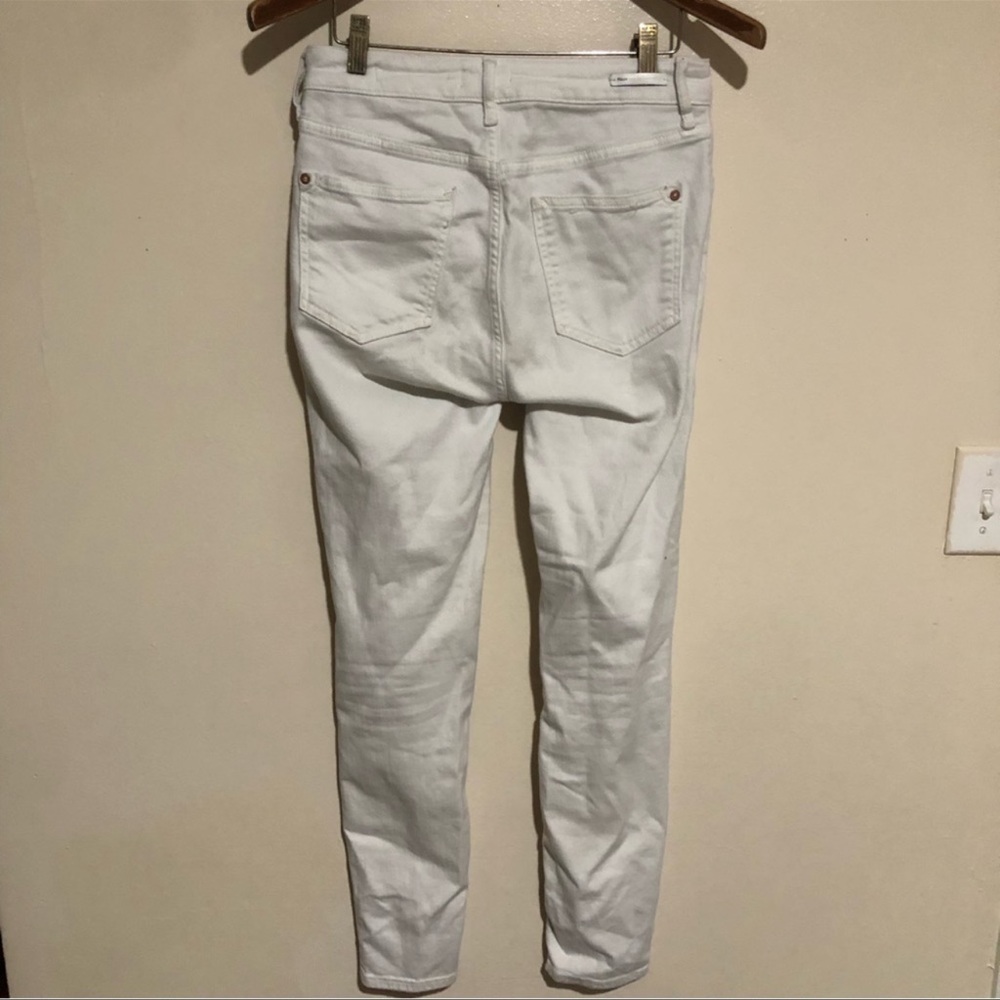 Anthropologie distressed high rise skinny jeans size 27. - Picture 4 of 16